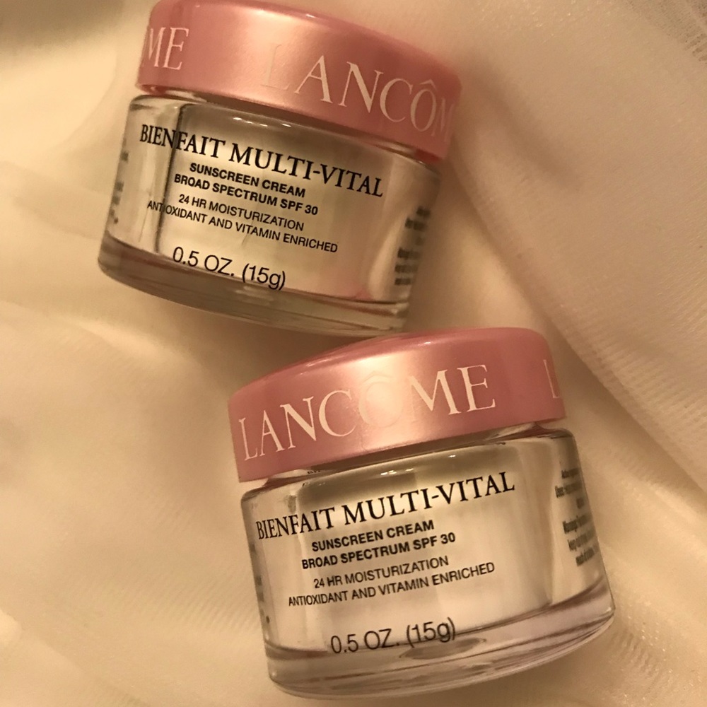 Never used travel Lancôme bundle